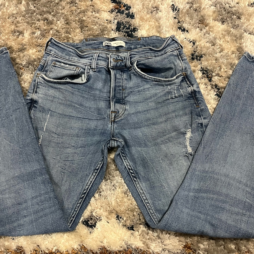 ZARA pants USA 31, torn ,box 1
